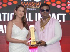 बिजनेसमैन डॉ निकेश जैन माधानी को प्रीति झंगियानी ने किया नेशनल इंपैक्ट अवॉर्ड्स 2024 से सम्मानित