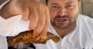 बीजेपी ने तेजस्वी को कहा ‘मौसमी सनातनी’