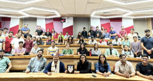 वित्तीय अनियमितताओं पर एमबीए के छात्रों को राजीव सिंह से मिला ज्ञान