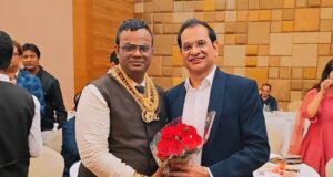 बिजनेसमैन डॉ निकेश जैन माधानी टूरिज्म, ट्रैवल, हॉस्पिटैलिटी अवॉर्ड से सम्मानित