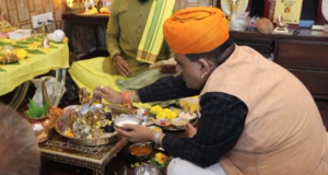 श्री राकेश आचार्या ने 11वें सोमवार को किया रुद्राभिषेक, 16 सोमवार तक चलेगा रुद्रभिषेक