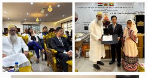 Maitry Peace Foundation and Myanmar Embassy Partner for earthquake relief funds in new delhi and planned with Mr Mustafa Yusufali Gom for mumbai