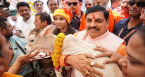 मुख्यमंत्री डॉ.मोहन यादव ने कामधेनु गौ-शाला का किया भूमि-पूजन