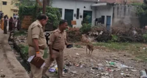 सिपाही के भतीजे ने ईंट से गाय को मार डाला