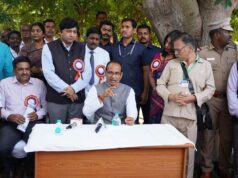 शिवराज सिंह चौहान ने किया वेल्लोर कृषि विज्ञान केंद्र का दौरा