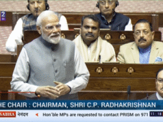 LIVE: PM Modi’s remarks during the felicitation of Thiru CP Radhakrishnan Ji in the Rajya Sabha