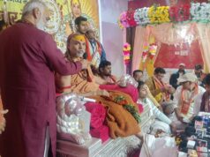 गो विधायकों का शंकराचार्य जी ने कराया सपथ ग्रहण समारोह